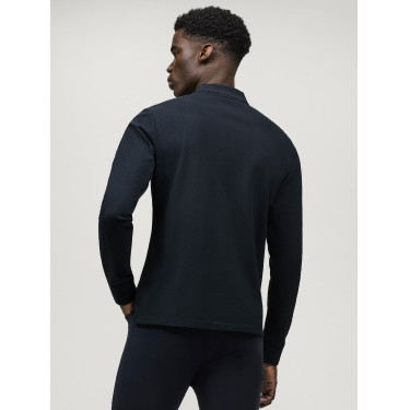 Polo a maniche lunghe Tommy Hilfiger Equestrian Erwin uomo Cielo del deserto Blu Polo a maniche lunghe Tommy Hilfiger Equestrian Erwin uomo Cielo del deserto Blu