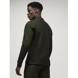 Polo a maniche lunghe Tommy Hilfiger Equestrian Erwin uomo Nero