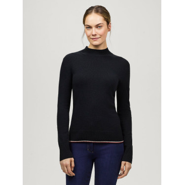 Maglione in cashmere Tommy Hilfiger Equestrian Ellery donna Cielo del deserto Blu Maglione in cashmere Tommy Hilfiger Equestrian Ellery donna Cielo del deserto Blu