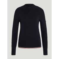 Maglione in cashmere Tommy Hilfiger Equestrian Ellery donna Cielo del deserto Blu Maglione in cashmere Tommy Hilfiger Equestrian Ellery donna Cielo del deserto Blu