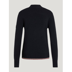 Maglione in cashmere Tommy Hilfiger Equestrian Ellery donna Cielo del deserto Blu Maglione in cashmere Tommy Hilfiger Equestrian Ellery donna Cielo del deserto Blu