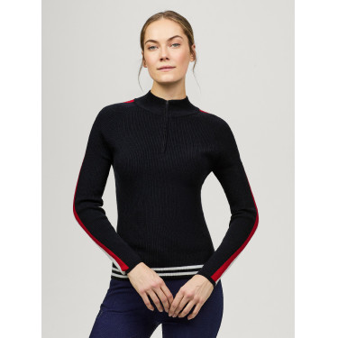 Felpa con zip Tommy Hilfiger Equestrian Carol donna Cielo del deserto Blu Felpa con zip Tommy Hilfiger Equestrian Carol donna Cielo del deserto Blu