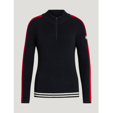 Felpa con zip Tommy Hilfiger Equestrian Carol donna Cielo del deserto Blu Felpa con zip Tommy Hilfiger Equestrian Carol donna Cielo del deserto Blu