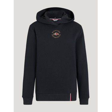 Felpa con cappuccio Tommy Hilfiger Equestrian Grove unisex Cielo del deserto Blu Felpa con cappuccio Tommy Hilfiger Equestrian Grove unisex Cielo del deserto Blu
