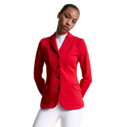Giacca da competizione Tommy Hilfiger Equestrian Hickstead donna Rosso feroce Giacca da competizione Tommy Hilfiger Equestrian Hickstead donna Rosso feroce