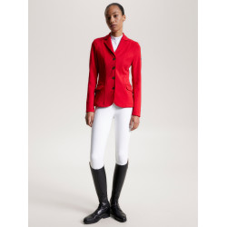 Giacca da competizione Tommy Hilfiger Equestrian Hickstead donna Rosso feroce Giacca da competizione Tommy Hilfiger Equestrian Hickstead donna Rosso feroce