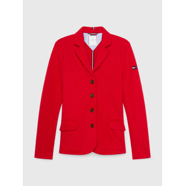 Giacca da competizione Tommy Hilfiger Equestrian Hickstead donna Rosso feroce Giacca da competizione Tommy Hilfiger Equestrian Hickstead donna Rosso feroce