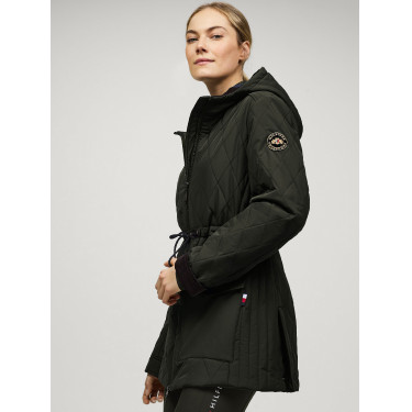 Giacca trapuntata Tommy Hilfiger Equestrian Forest donna Nero Giacca trapuntata Tommy Hilfiger Equestrian Forest donna Nero
