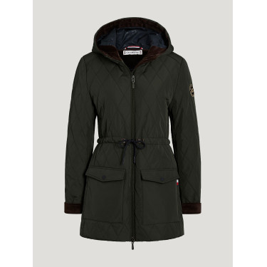 Giacca trapuntata Tommy Hilfiger Equestrian Forest donna Nero Giacca trapuntata Tommy Hilfiger Equestrian Forest donna Nero