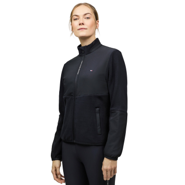 Giacca in pile Tommy Hilfiger Equestrian Huntington da donna Cielo del deserto Blu Giacca in pile Tommy Hilfiger Equestrian Huntington da donna Cielo del deserto Blu