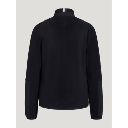 Giacca in pile Tommy Hilfiger Equestrian Huntington da donna Cielo del deserto Blu