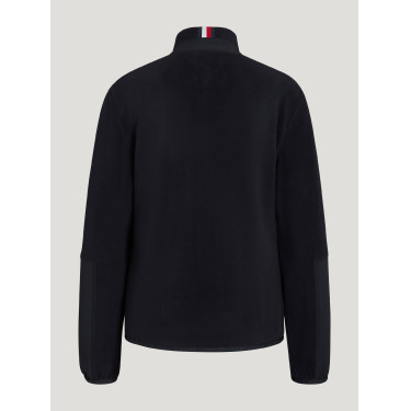 Giacca in pile Tommy Hilfiger Equestrian Huntington da donna Cielo del deserto Blu Giacca in pile Tommy Hilfiger Equestrian Huntington da donna Cielo del deserto Blu