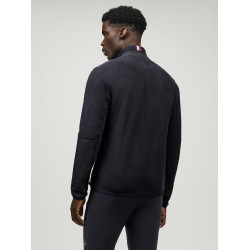 Giacca in pile Tommy Hilfiger Equestrian Woodstock da uomo Cielo del deserto Blu