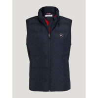 Gilet senza maniche trapuntato Tommy Hilfiger Equestrian Aurora donna Cielo del deserto Blu Gilet senza maniche trapuntato Tommy Hilfiger Equestrian Aurora donna Cielo del deserto Blu