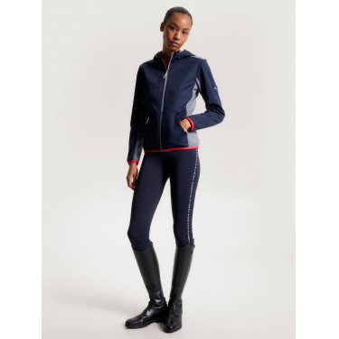 Giacca softshell Tommy Hilfiger Equestrian London donna Cielo del deserto Blu Giacca softshell Tommy Hilfiger Equestrian London donna Cielo del deserto Blu