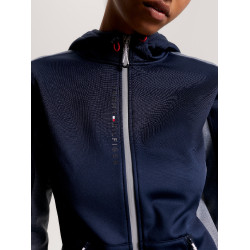 Giacca softshell Tommy Hilfiger Equestrian London donna Cielo del deserto Blu Giacca softshell Tommy Hilfiger Equestrian London donna Cielo del deserto Blu