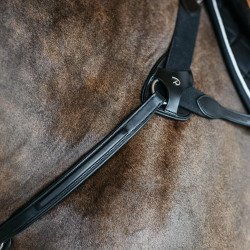 Pettorale a 5 punti con elastici New English Collection Dy'on Nero