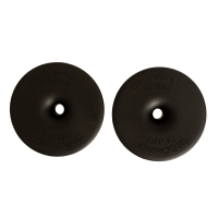 Anelli per morso in silicone Grooming Deluxe by Kentucky Nero Anelli per morso in silicone Grooming Deluxe by Kentucky Nero