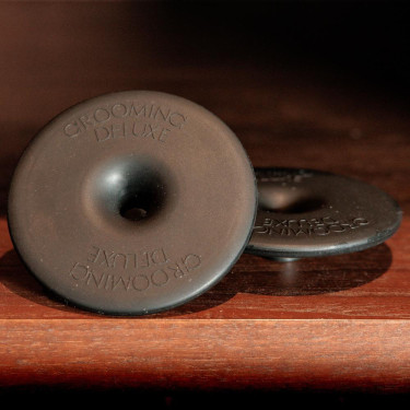 Anelli per morso in silicone Grooming Deluxe by Kentucky Nero Anelli per morso in silicone Grooming Deluxe by Kentucky Nero