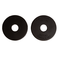 Anelli per imboccatura in silicone Grooming Deluxe by Kentucky Nero