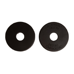 Anelli per imboccatura in silicone Grooming Deluxe by Kentucky Nero