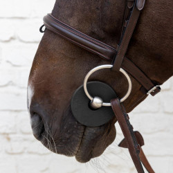 Anelli per imboccatura in silicone Grooming Deluxe by Kentucky Nero Anelli per imboccatura in silicone Grooming Deluxe by Kentucky Nero