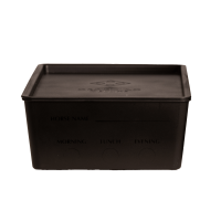 Scatola per alimenti con coperchio Grooming Deluxe by Kentucky Nero Scatola per alimenti con coperchio Grooming Deluxe by Kentucky Nero