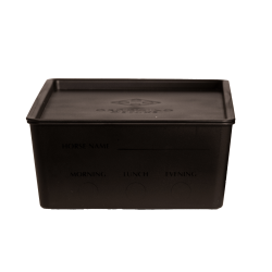 Scatola per alimenti con coperchio Grooming Deluxe by Kentucky Nero