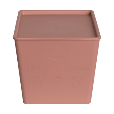 Scatola per alimenti con coperchio Grooming Deluxe by Kentucky Rosa antico