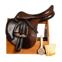 Scatola per Spazzole & Sella Grooming Deluxe by Kentucky Legno Beige Scatola per Spazzole & Sella Grooming Deluxe by Kentucky Legno Beige