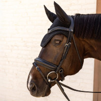 Cuffia antimosche Kentucky Wellington Velvet Mini Perle Nero Cuffia antimosche Kentucky Wellington Velvet Mini Perle Nero