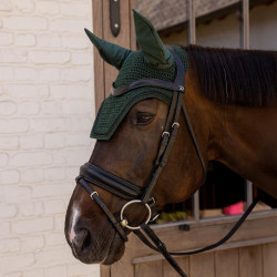 Cuffia antimosche Kentucky Wellington Velvet Mini Perle Verde abete Cuffia antimosche Kentucky Wellington Velvet Mini Perle Verde abete