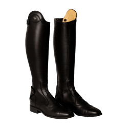 Stivali da equitazione Dy'on con lacci neri taglia 41/45 Nero