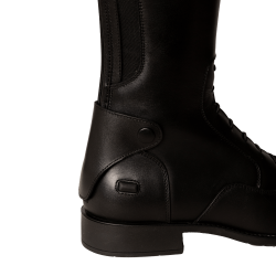 Stivali da equitazione Dy'on con lacci neri taglia 41/45 Nero