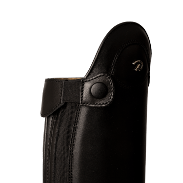 Stivali da equitazione Dy'on Slim taglia 41/45 Nero Stivali da equitazione Dy'on Slim taglia 41/45 Nero