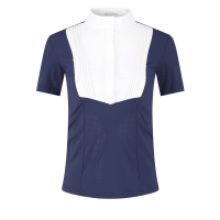 Camicia da concorso Kentucky Donna Heritage Air maniche corte Marina Blu marino