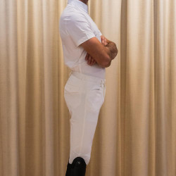 Camicia da concorso Kentucky da uomo Classic a maniche corte Bianco Camicia da concorso Kentucky da uomo Classic a maniche corte Bianco