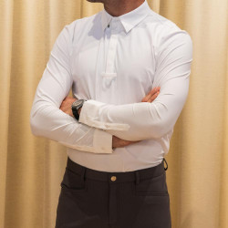 Camicia da concorso Kentucky uomo Classic maniche lunghe Bianco Camicia da concorso Kentucky uomo Classic maniche lunghe Bianco