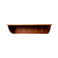 Mensola per casco con 5 ganci Grooming Deluxe by Kentucky Legno Beige