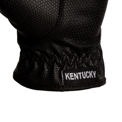 Guanti da equitazione Kentucky con Grip Nero