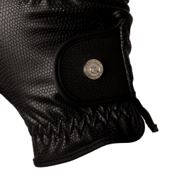 Guanti da equitazione Kentucky invernali con grip Nero