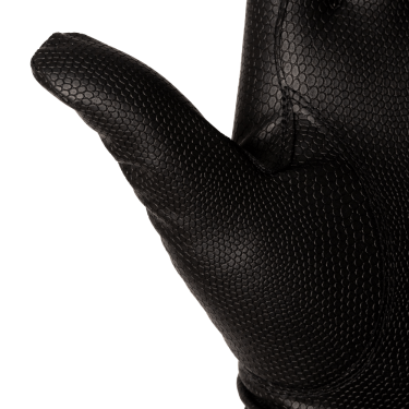 Guanti da equitazione Kentucky invernali con grip Nero