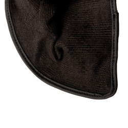 Guanti da equitazione Kentucky invernali con grip Nero