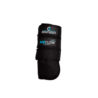 Stinchiere da cross Kentucky 3D Air Flow Skin-Friendly anteriori Nero