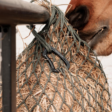 Moschettone in alluminio Safety Grooming Deluxe di Kentucky Nero Moschettone in alluminio Safety Grooming Deluxe di Kentucky Nero