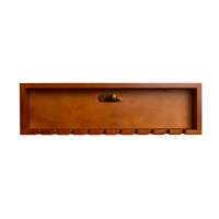 Supporto porta-fruste dritto Grooming Deluxe by Kentucky Legno Beige