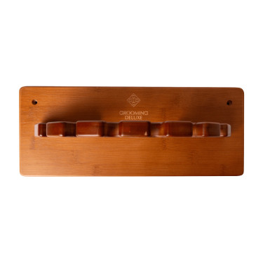 Porta-fruste rotondo Grooming Deluxe by Kentucky Legno Beige