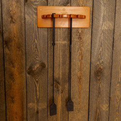 Porta-fruste rotondo Grooming Deluxe by Kentucky Legno Beige