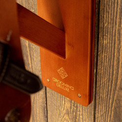 Porta sella Pro Grooming Deluxe by Kentucky Legno Beige