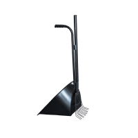 Ramassa-escrementi e Rastrello Grooming Deluxe di Kentucky Nero Ramassa-escrementi e Rastrello Grooming Deluxe di Kentucky Nero